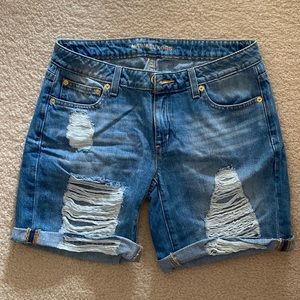 MICHAEL Michael Kors Ripped Bermuda Shorts